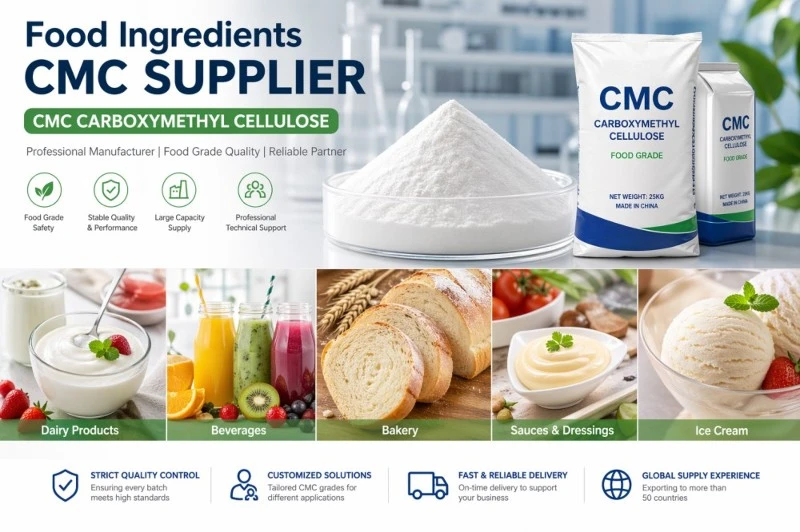 Food grade CMC Carboxymethyl Cellulose supplier Food grade CMC Carboxymethyl Cellulose supplier
